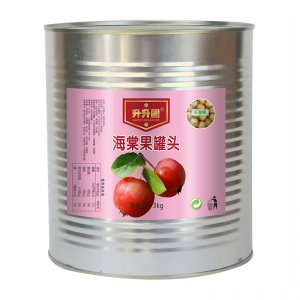 升升園海棠果罐頭3kg