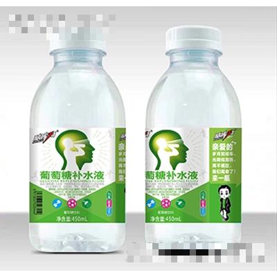 腦庫力葡萄糖補水液飲料450ml瓶裝