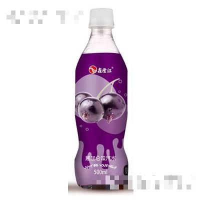 鑫隆江黑加侖味汽水