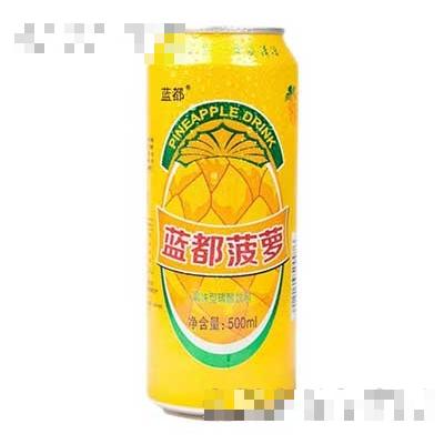 藍都菠蘿啤罐裝500ml