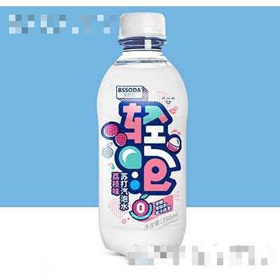 佰蘇達(dá)輕泡蘇打氣泡水荔枝味350ml