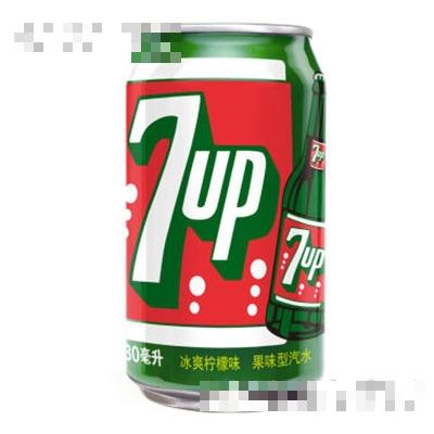 七喜復(fù)古罐冰爽檸檬味330ml