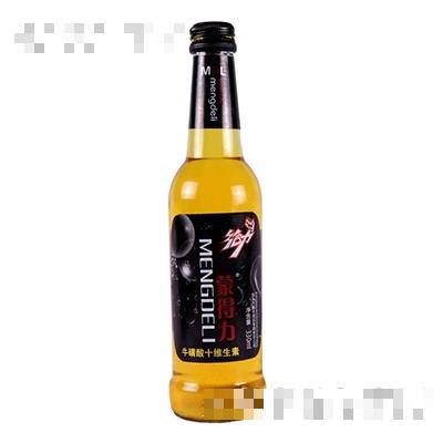 蒙得力果味碳酸飲料牛磺酸+維生素330ml