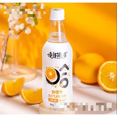 夜線泡哈香橙味蘇打氣泡水450ml