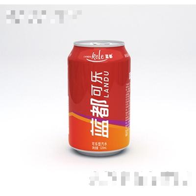 藍都可樂汽水320ml