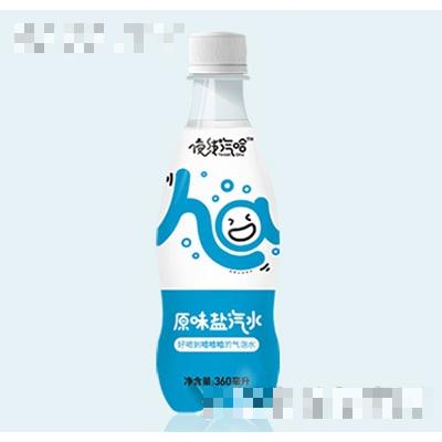 夜線汽哈原味鹽汽水360ml