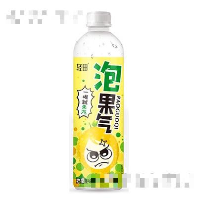 輕田泡果氣檸檬果味汽水500ml