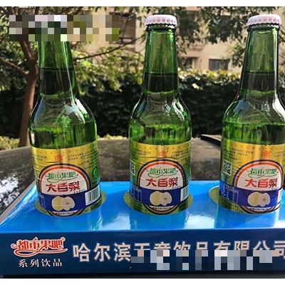 都市果吧大白梨汽水瓶裝