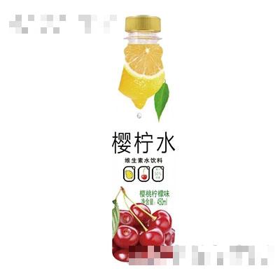 樂暢櫻檸水維生素水飲料450ml