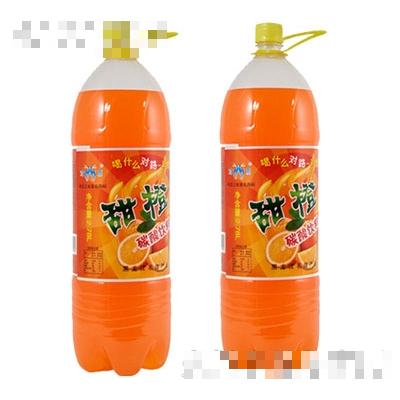 對(duì)鹿鮮果甜橙碳酸飲料2.78L×6瓶箱裝