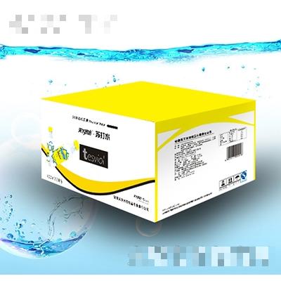 黃標(biāo)蘇打水紙箱400mlx24瓶