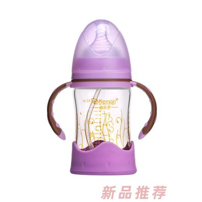 迪樂(lè)夢(mèng)高鵬硅玻璃奶瓶5011紫色