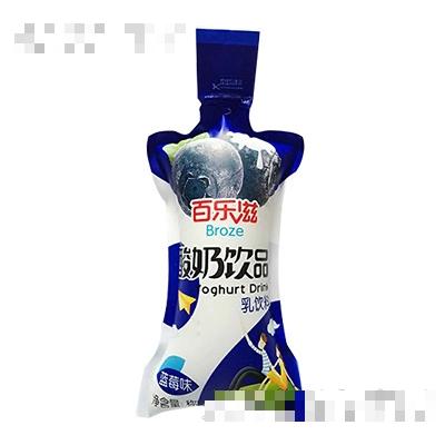 百樂滋酸奶飲品乳飲料藍(lán)莓味