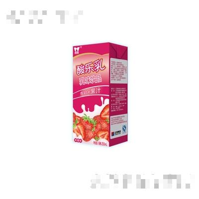 維雀草莓酸樂乳250ml