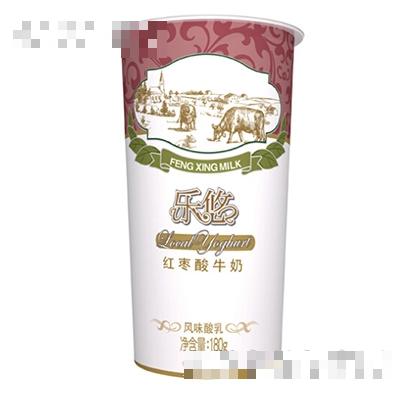 尊享版樂(lè)悠紅棗酸牛奶180g