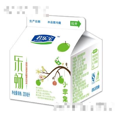 君樂寶樂暢小蘋果酸奶