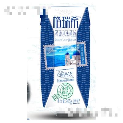 銀橋瑞希有機(jī)酸奶常溫原味酸牛奶205g