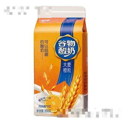 200g盒裝大麥橙粒谷物酸奶