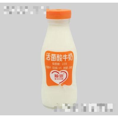 順恩活菌酸牛奶200ml