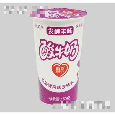 順恩發(fā)酵豐味酸牛奶150克