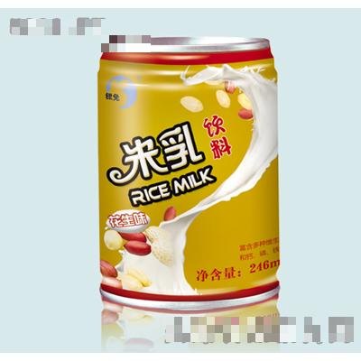 銀兔花生味米乳（罐）