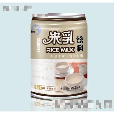 銀兔低糖米乳（罐）