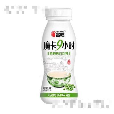 富旺魔卡9小時植物蛋白飲料綠豆味
