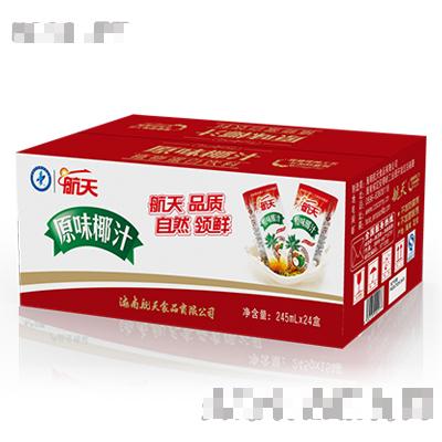 245mlX24盒航天原味椰汁植物蛋白飲料（小利樂(lè)裝）