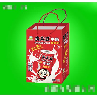 爽美滋牛奶復(fù)原乳益智型手提裝