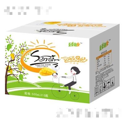 臻能乳酸果奶芒果味500mLx15