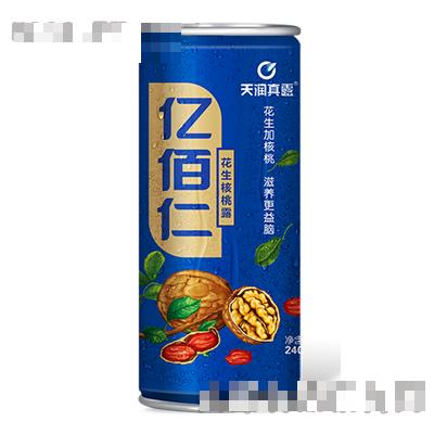 240ml天潤真露億佰仁花生核桃露（藍(lán)）