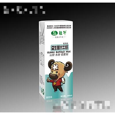 桂牛益生菌水牛奶