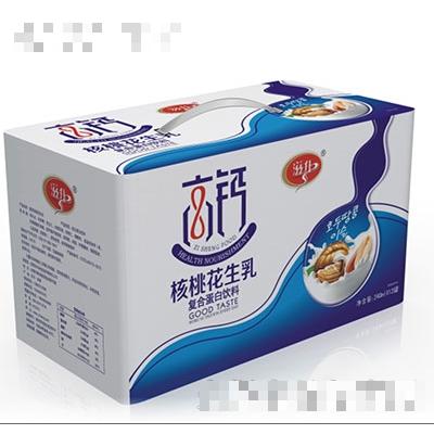 滋升高鈣核桃花生乳12罐手提箱