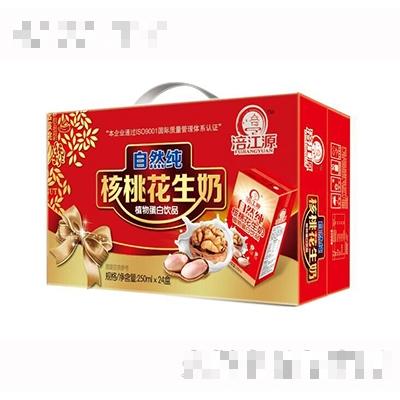 涪江源自然純核桃花生奶植物蛋白飲料250mlx24盒
