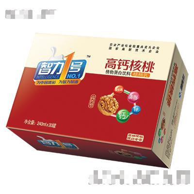 240mlx20罐智力1號(hào)高鈣核桃植物蛋白飲料