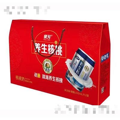 泉芳養(yǎng)生核桃245mlx24罐禮盒