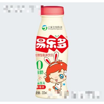 易樂多發(fā)酵型乳酸菌飲品草莓味220ml