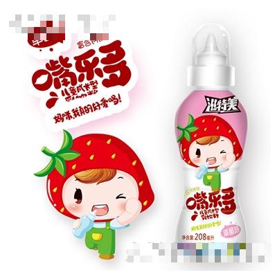 滋特美嘴樂多乳酸菌草莓味兒童成長型208ml