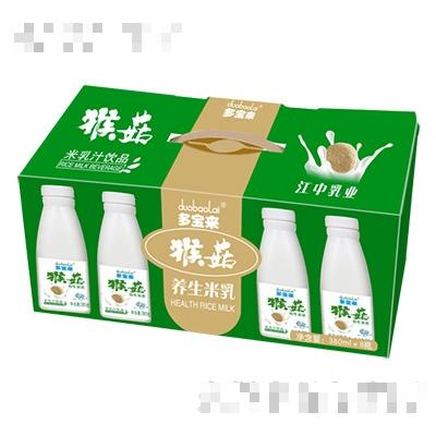 380mlx8瓶多寶來(lái)猴菇養(yǎng)生米乳飲品