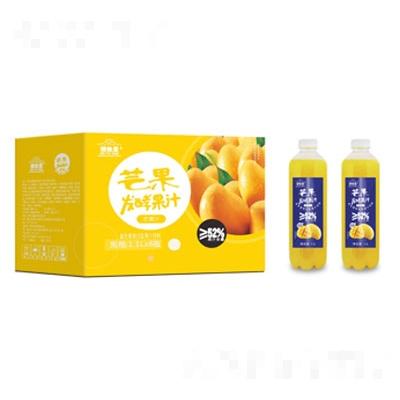 維他星芒果發(fā)酵果汁1.1LX8瓶