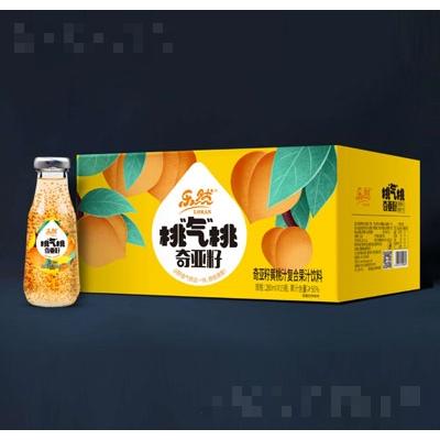 樂(lè)然奇亞籽黃桃汁復(fù)合果汁飲料280mlX15
