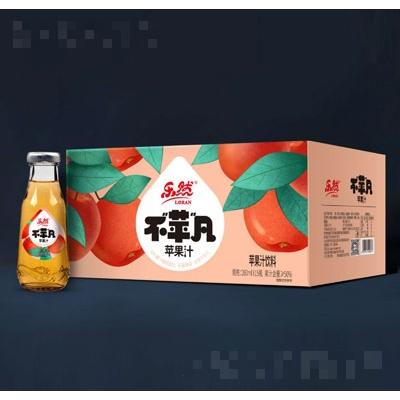 樂(lè)然蘋(píng)果汁飲料280mlX15