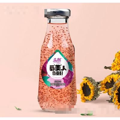樂(lè)然奇亞籽葡萄汁復(fù)合果汁飲料280ml
