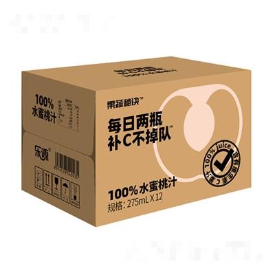 果秘秘訣水蜜桃汁275mlX12
