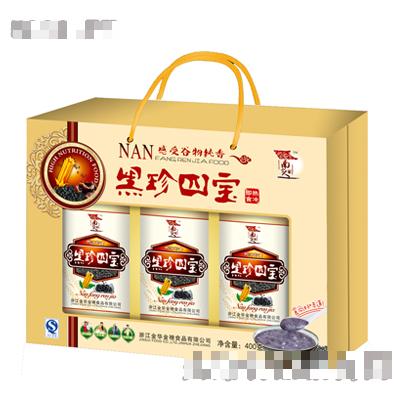 黑珍四寶開窗禮盒裝400克