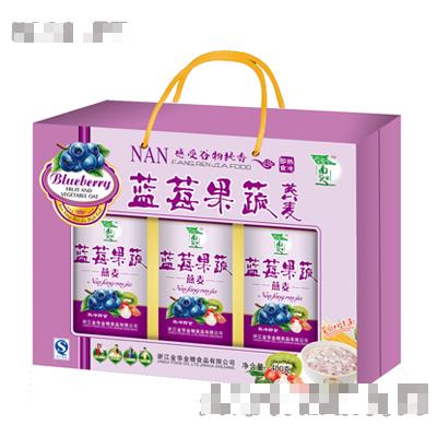 藍莓果蔬燕麥開窗禮盒裝400克