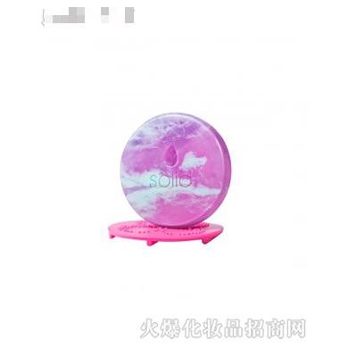 夢(mèng)幻彩云系列美妝蛋清潔刷子海綿專用皂