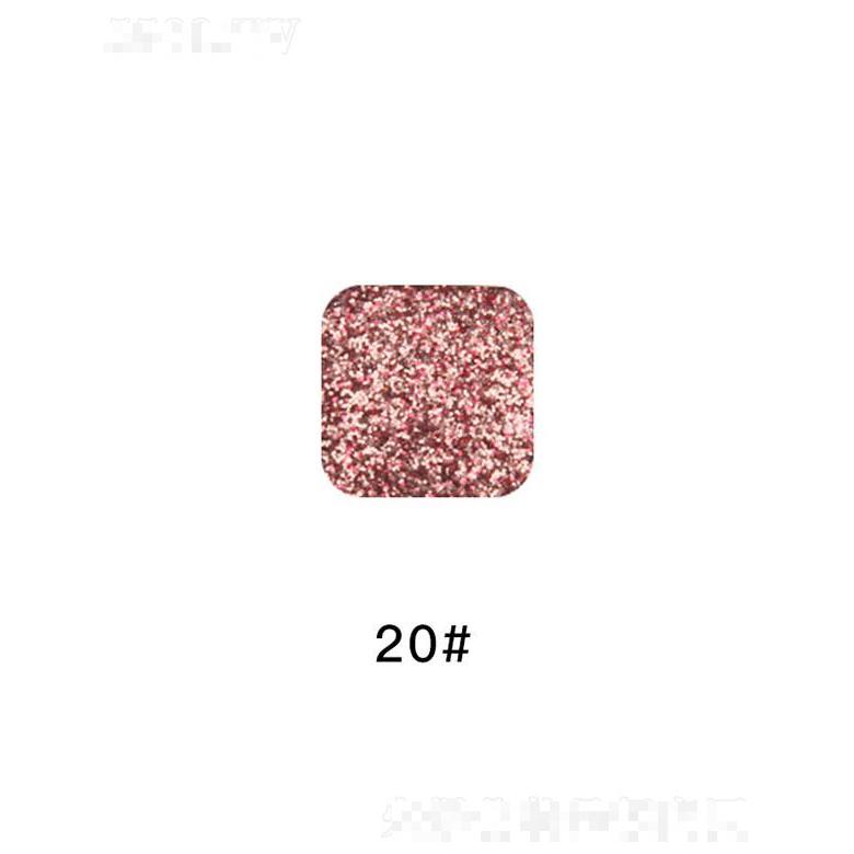 廣州仙蒂啞光大亮片蔥粉DIY眼影20# 易上色不飛粉修飾多色通用眼影