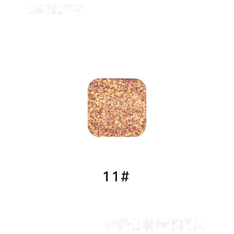 廣州仙蒂超火單色指尖鍵盤眼影11# 珠光啞光易上色不飛粉修飾多色通用眼影