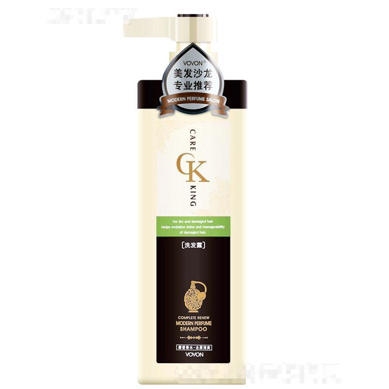 VOVON去屑清爽洗發(fā)露-綠 800ml修護擴張的毛鱗片調節(jié)頭皮水油平衡
